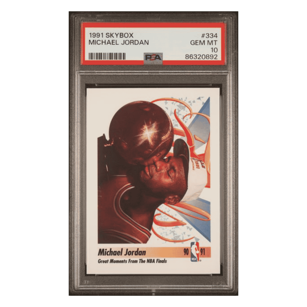 Michael Jordan PSA 10 1991 Skybox Card #334