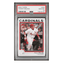 Yadier Molina PSA 10 2004 Topps Card #324