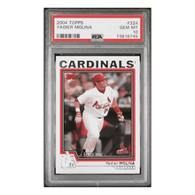 Yadier Molina PSA 10 2004 Topps Card #324