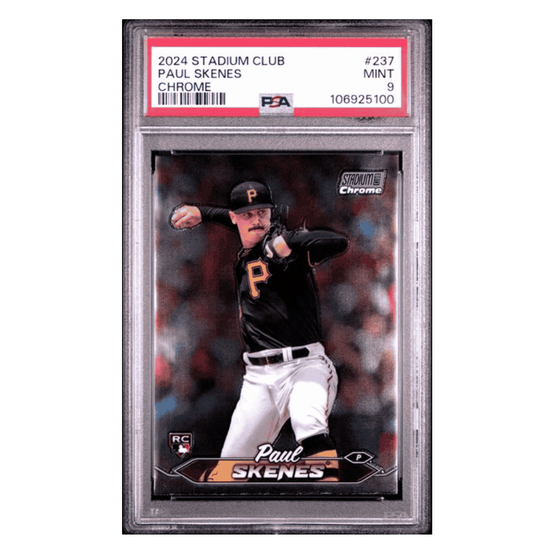 Paul Skenes PSA 9 2024 Stadium Club Chrome Rookie RC Card #237