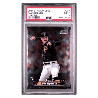 Paul Skenes PSA 9 2024 Stadium Club Chrome Rookie RC Card #237