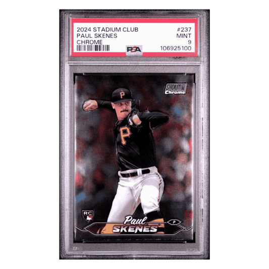 Paul Skenes PSA 9 2024 Stadium Club Chrome Rookie RC Card #237