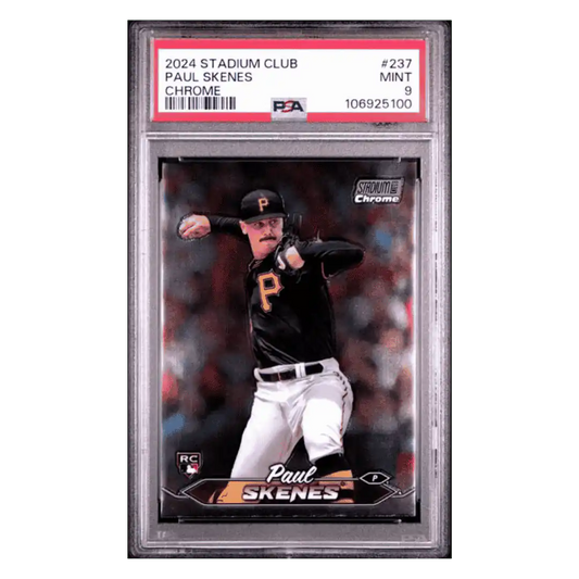 Paul Skenes PSA 9 2024 Stadium Club Chrome Rookie RC Card #237