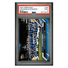 Los Angeles Dodgers PSA 9 2024 Topps Now Blue #d/ 49 Card #758