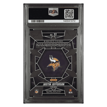 Justin Jefferson PSA 10 2025 Panini Mosaic Kaleidoscopic Card #11