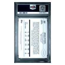 Brock Bowers PSA 10 2024 Topps Chrome Green Sonar Rookie RC #d/ 99 Card #207