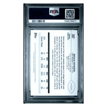Brock Bowers PSA 10 2024 Topps Chrome Green Sonar Rookie RC #d/ 99 Card #207