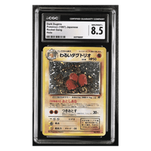Dark Dugtrio CGC 8.5 1997 Pokemon Japanese Rocket Gang Holo Card