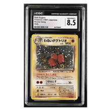Dark Dugtrio CGC 8.5 1997 Pokemon Japanese Rocket Gang Holo Card