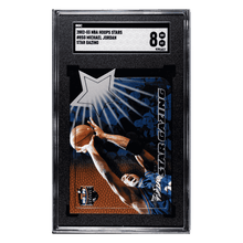 Michael Jordan SGC 8 2002-03 Fleer NBA Hoops Stars Star Gazing Card #8SG