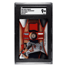 Paul Goldschmidt SGC 9 2025 Topps Tribute Triple Relic Red #d/ 10 Card #TTR-PG