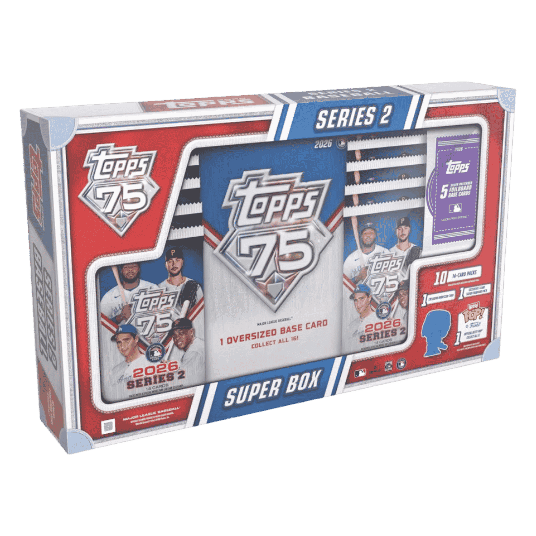 2026 Topps Series 2 Baseball Trading Card Super Box