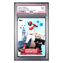 Bryce Harper PSA 9 2022 Topps Home Field Advantage Case Hit Card #HA3