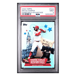 Bryce Harper PSA 9 2022 Topps Home Field Advantage Case Hit Card #HA3