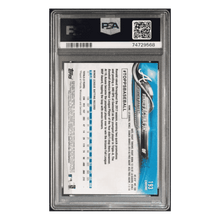 Ronald Acuna Jr PSA 9 2018 Topps Chrome Rookie RC Card #193
