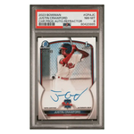 
Justin Crawford PSA 8 2023 Topps Bowman Chrome Prospects Autograph Refractor