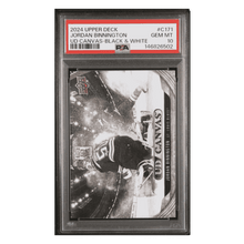 Jordan Binnington PSA 10 2024 Upper Deck Canvas - Black & White Card #C171