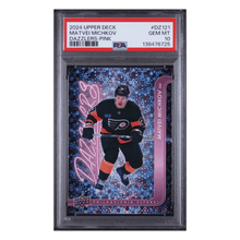 Matvei Michkov PSA 10 2024 Upper Deck Dazzlers Pink Card #DZ121