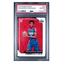 Shai Gilgeous-Alexander PSA 10 2018 Panini Hoops Rookie RC Card #262