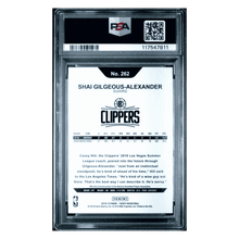 Shai Gilgeous-Alexander PSA 10 2018 Panini Hoops Rookie RC Card #262
