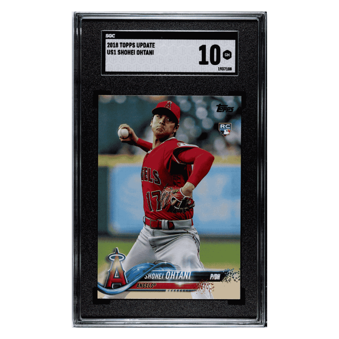Shohei Ohtani SGC 10 2018 Topps Update Rookie RC Card #US1