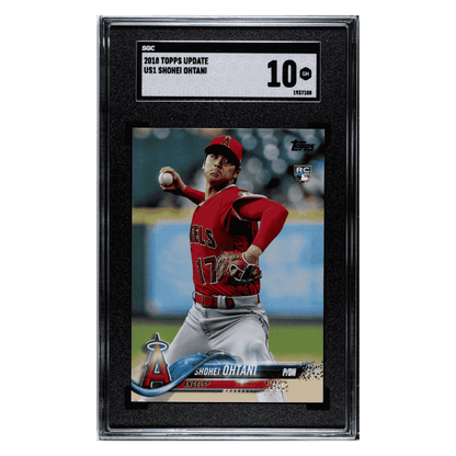 Shohei Ohtani SGC 10 2018 Topps Update Rookie RC Card #US1