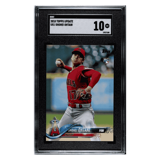 Shohei Ohtani SGC 10 2018 Topps Update Rookie RC Card #US1
