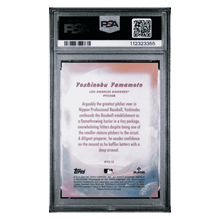 Yoshinobu Yamamoto PSA 10 2024 Topps Update Mystical Rookie RC Card #MYS13