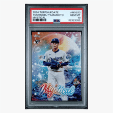 Yoshinobu Yamamoto PSA 10 2024 Topps Update Mystical Rookie RC Card #MYS13