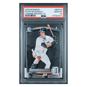 Kevin McGonigle PSA 10 2025 Bowman Chrome Prospects Card #BCP79