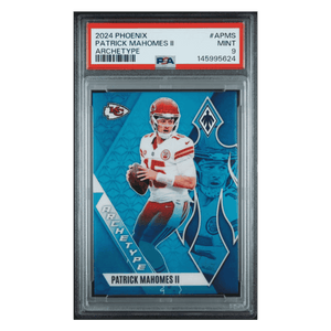 Patrick Mahomes PSA 9 2024 Panini Phoenix Archetype Case Hit Card #APMS