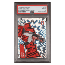 Rome Odunze PSA 9 2024 Panini Absolute Kaboom! Horizontal Rookie RC Card #15