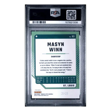 Masyn Winn PSA 10 2024 Panini Donruss Optic Cracked Ice #d/ 25 Card #93