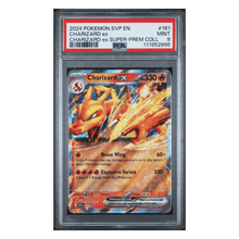 Charizard ex PSA 9 2024 Pokemon Scarlet & Violet Promo Charizard ex Super Premium Collection Card #161