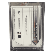 Jalen Brunson 2025-26 Bowman #RVA-JBR Red Auto #D 3/5 - KNICKS MVP!