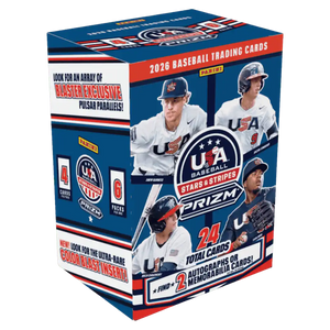2026 Panini USA Stars and Stripes Prizm Baseball Trading Card Blaster Box