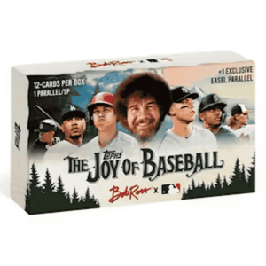 2025 Topps x Bob Ross The Joy of Baseball Happy Little Box