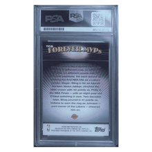 Shaquille O'Neal & Magic Johnson 2000 Topps Forever MVPs Dual Autograph Card #TC6