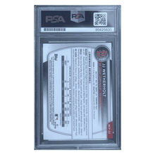 JJ Wetherholt 2025 Topps Bowman Chrome Prospects Autograph Card #BCP22