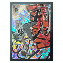 Brock Bowers 2025 Panini Absolute Kaboom! Horizontal Card #8