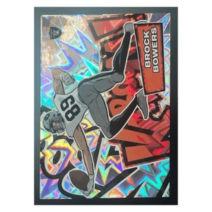 Brock Bowers 2025 Panini Absolute Kaboom! Horizontal Card #8
