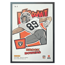 Brock Bowers 2025 Panini Absolute Kaboom! Horizontal Card #8
