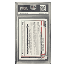 Blaze Jordan PSA 9 2021 Bowman Paper Prospects Autograph Card #BJ
