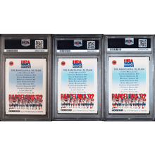 1991 Skybox PSA 10 Team USA 1, 2 & 3 Card Set - All 3 Cards