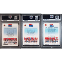 1991 Skybox PSA 10 Team USA 1, 2 & 3 Card Set - All 3 Cards