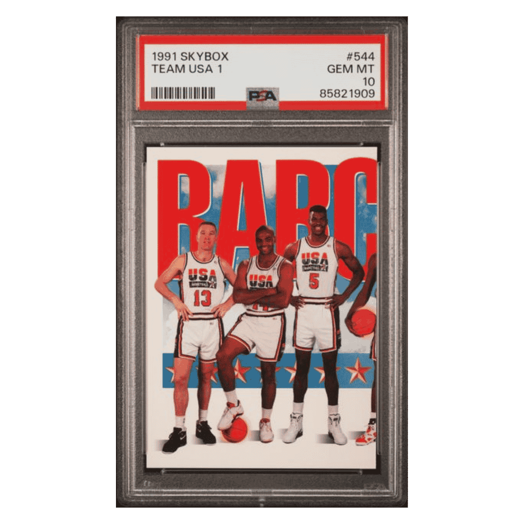 1991 Skybox PSA 10 Team USA 1, 2 & 3 Card Set - All 3 Cards