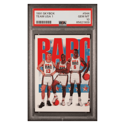 1991 Skybox PSA 10 Team USA 1, 2 & 3 Card Set - All 3 Cards