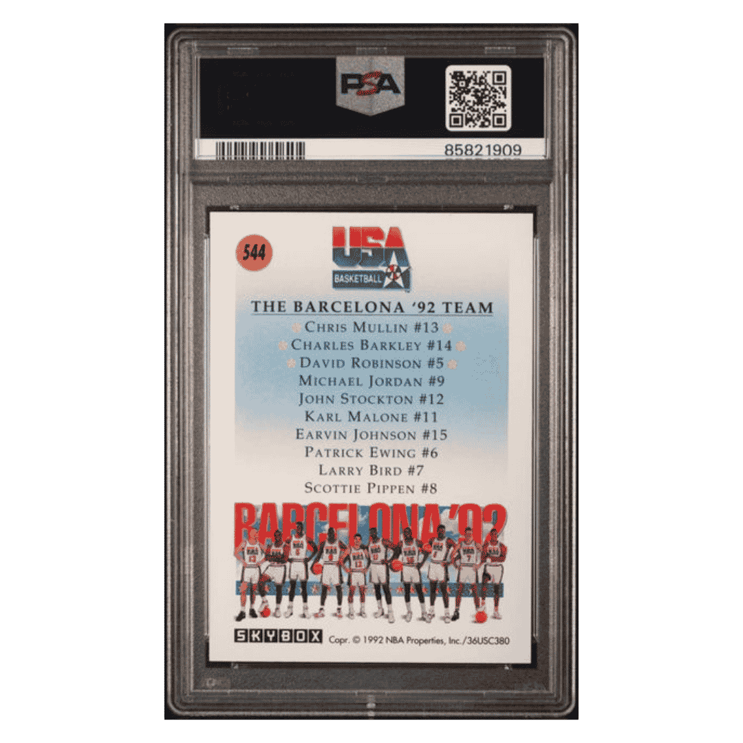 1991 Skybox PSA 10 Team USA 1, 2 & 3 Card Set - All 3 Cards