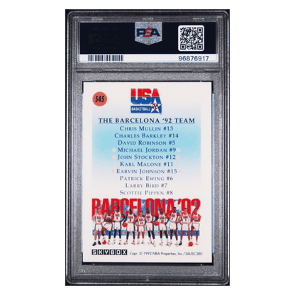 1991 Skybox PSA 10 Team USA 1, 2 & 3 Card Set - All 3 Cards