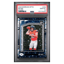 Bo Nix PSA 10 2024 Panini Donruss Optic Stars Rated Rookie Card #209